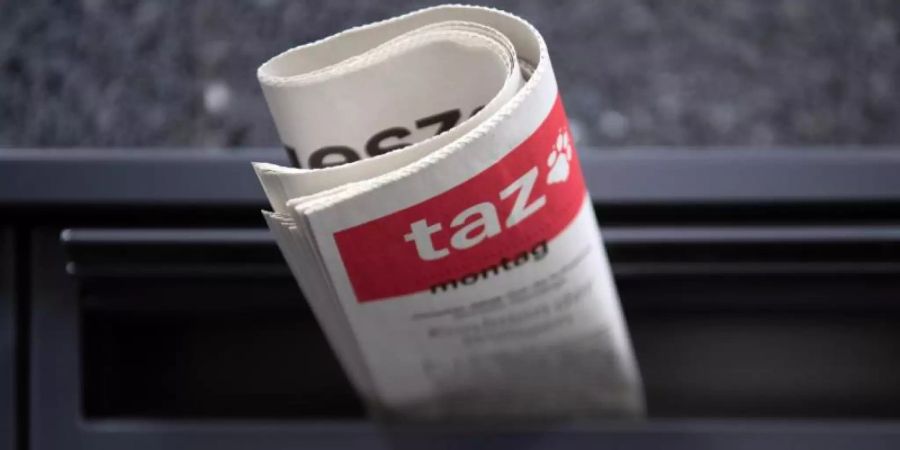 Einer Autorin der «taz» droht wegen einer Zeitungskolumne eine Anzeige. Foto: Soeren Stache/zb/dpa