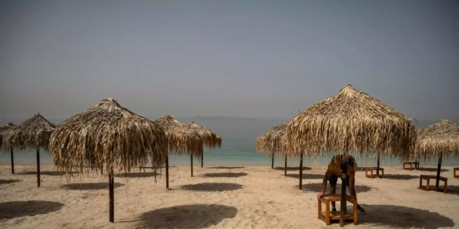 Strand nahe Athen
