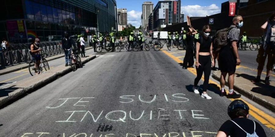 Auch in Kanada gibt es derzeit Proteste gegen Rassismus