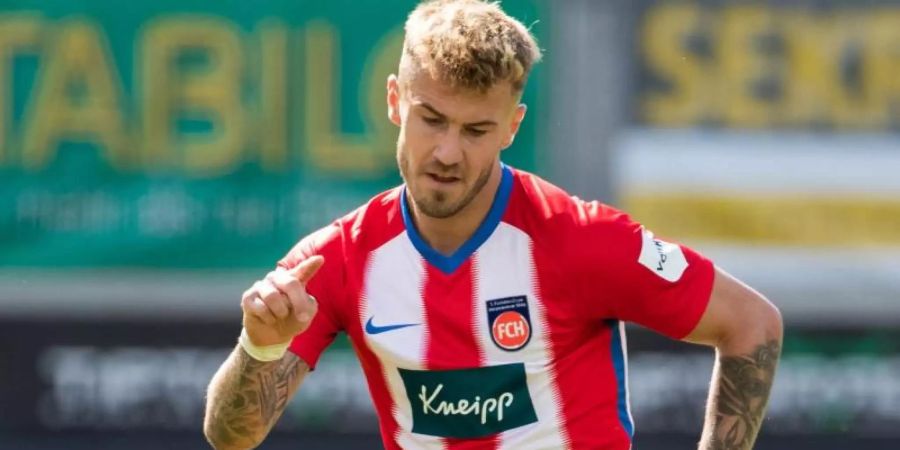 Wechselt vom FC Heidenheim zum belgischen Vizemeister KAA Gent: Niklas Dorsch. Foto: Tom Weller/dpa