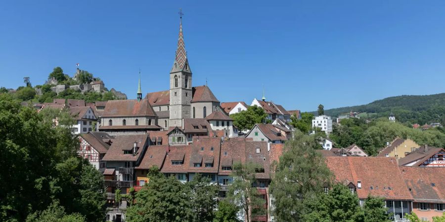 Die Altstadt von Baden.