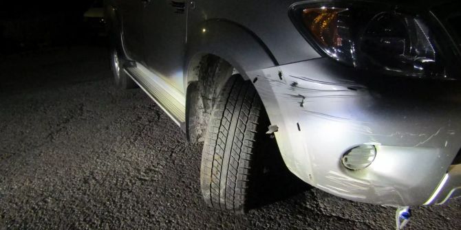 Halsen Verkehrsunfall