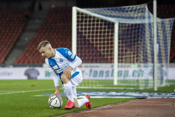 Petar Pusic ist der Matchwinner bei den Grasshoppers. FC St.Gallen