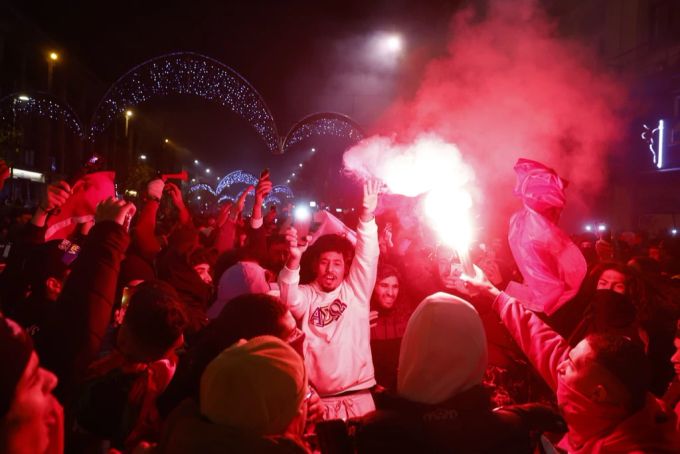 Nach der 0:2 Niederlage gegen Marokko kam es in Belgien zu heftigen Ausschreitungen mit marokkanischen Fussballfans. Belgien WM