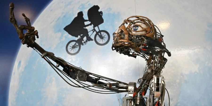 Das erste originale E.T.-Modell aus dem gleichnamigen Film
