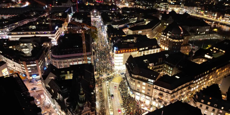 Dieses Jahr leuchtet Lucy weniger als sonst.