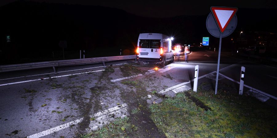 Autobahnausfahrt A2 Sissach
