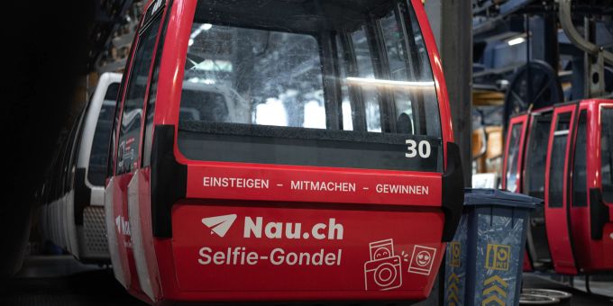 Neu! - Nau.ch-Selfie-Gondeln in Skiregion Adelboden-Lenk