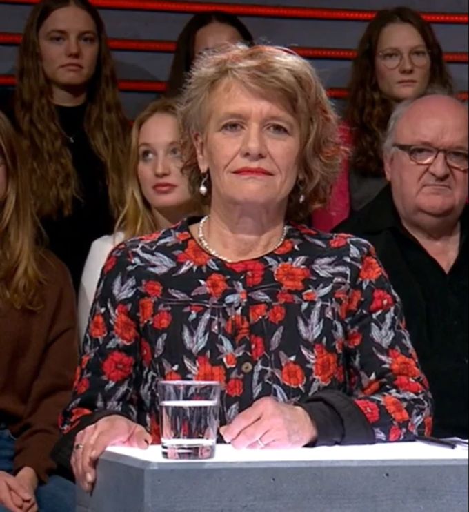 Katharina Prelicz-Huber, Nationalrätin Grüne, argumentiert in der «Arena» für die Umlage in der zweiten Säule. Arena