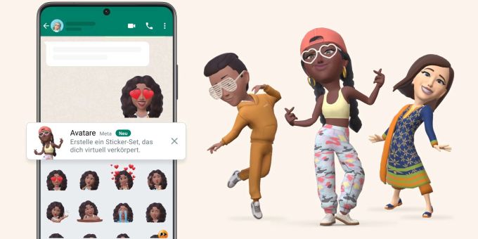 Virtuelles Ich - WhatsApp startet Avatare