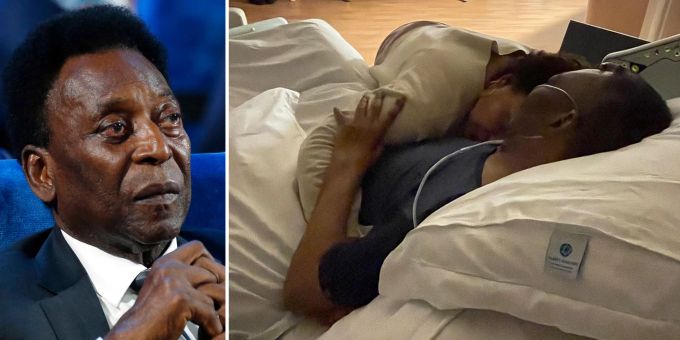 Emotionales Foto - Grosse Sorge um Pelé: «Noch eine Nacht zusammen»