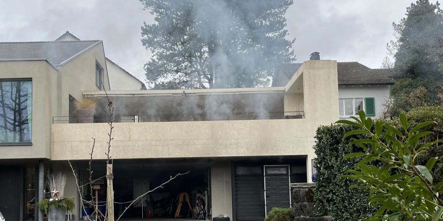 Rauchentweichung aus Garagenbox
