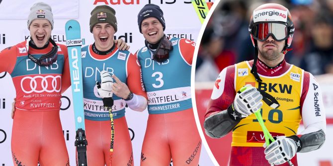 Abfahrt Weltcup Schweiz Österreich