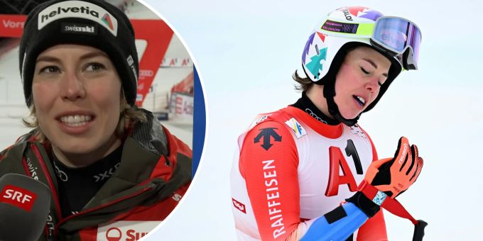 Platz 23 bei Dernière - Michelle Gisin: «Es geht einfach nicht mehr»