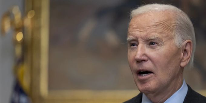 Joe Biden wurde bei den Proben zum «Inauguration Day» von einer Komparsin gespielt. joe biden