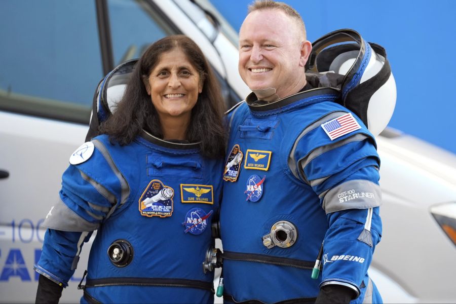 Die Nasa-Astronauten Suni Williams und Butch Wilmore verbrachten statt rund einer Woche neun Monate auf der ISS.