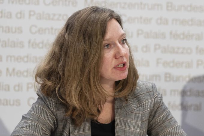 Natascha Wey, Generalsekretärin der Gewerkschaft VPOD. Natascha Wey