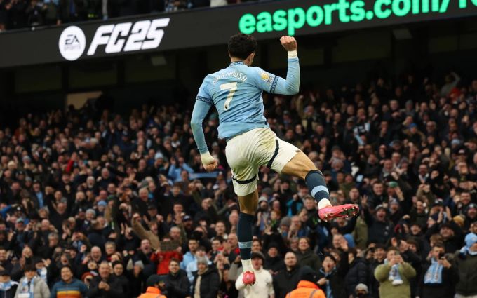 Omar Marmoush erzielte für Manchester City in 15 Minuten einen Hattrick. marmoush