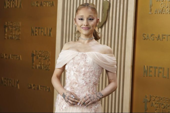 Ariana Grande bei den SAG Awards in Los Angeles am 23. Februar 2025. Ariana Grande