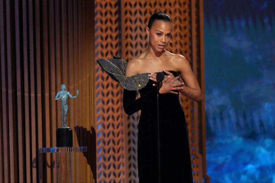 Zoe Saldana wurde bei den SAG-Awards zur besten Nebendarstellerin erklärt.