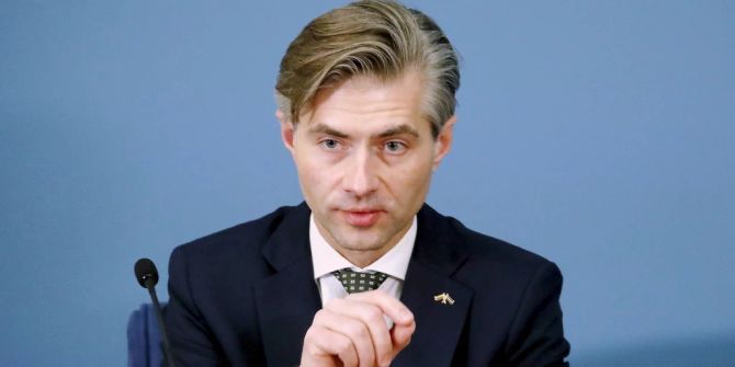 Litauens Aussenminister Kestutis Budrys