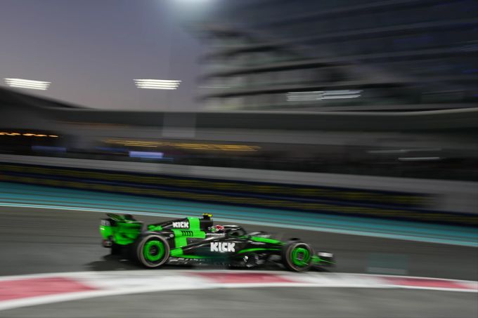 Zhou Guanyu sorgte für die einzigen Punkte für Sauber in dieser Saison. Sauber Zhou Guanyu