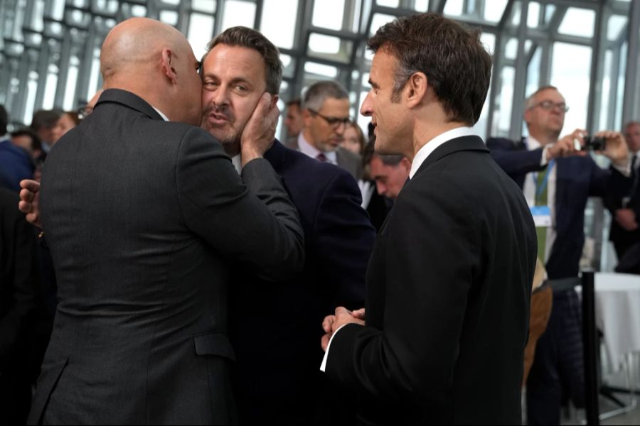 Xavier Bettel Alain Berset