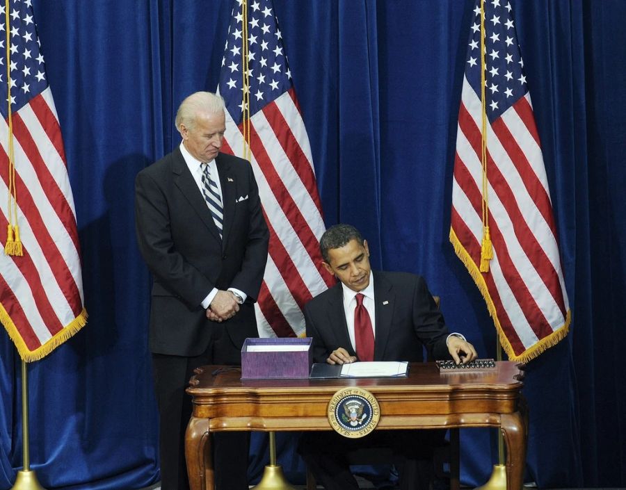 Joe Biden war Vizepräsident während Barack Obamas Amtszeit von 2009 bis 2017. (Archivbild)