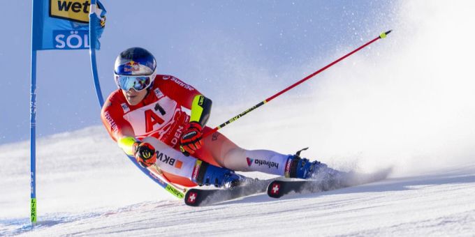 Marco Odermatt beim Saisonauftakt in Sölden. Marco Odermatt