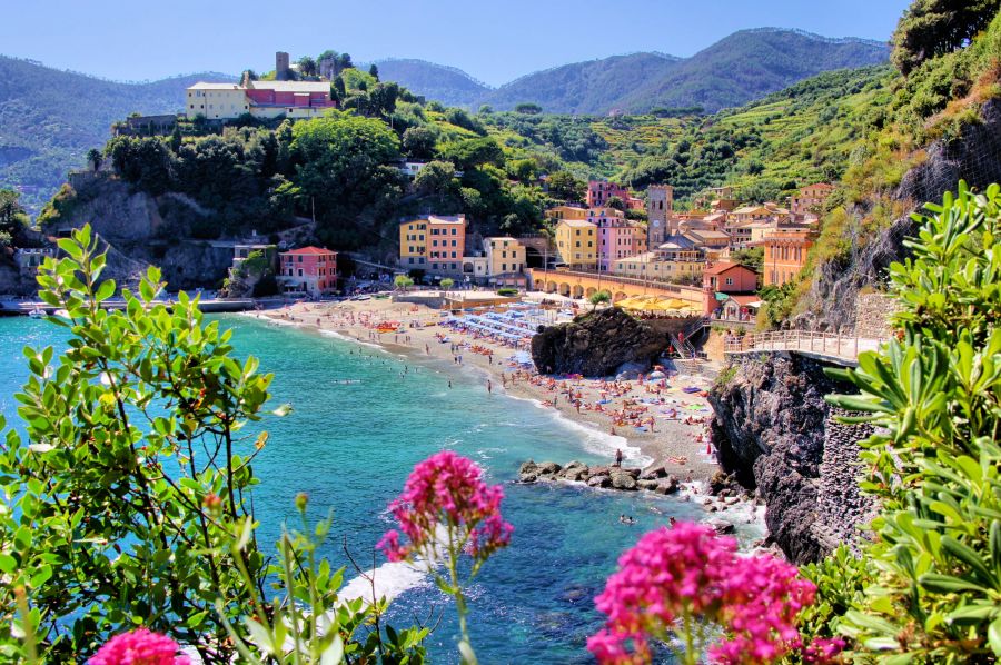 Cinque Terre Dorf Vernazza, Italien.