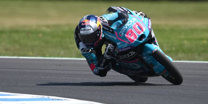 David Alonso stellt in der Moto3 einen neuen Rekord auf. David Alonso Moto3