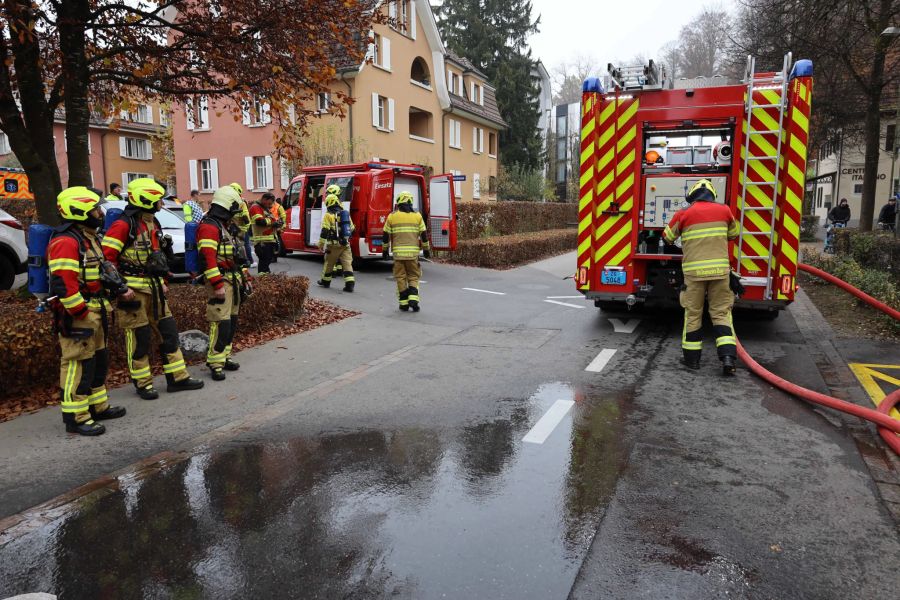 Die Feuerwehr konnte den Brand löschen.