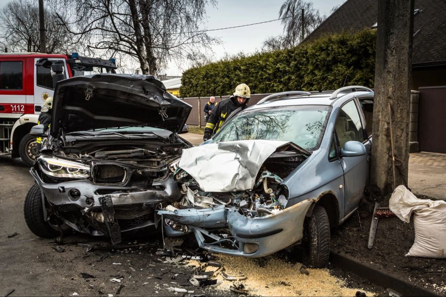 Unfall, Auto, Feuerwehr