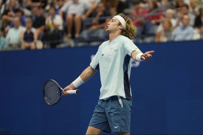 Die US Open sind für Andrej Rublew gelaufen. US Open