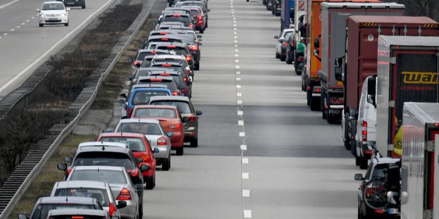 Rettungsgasse Autobahn