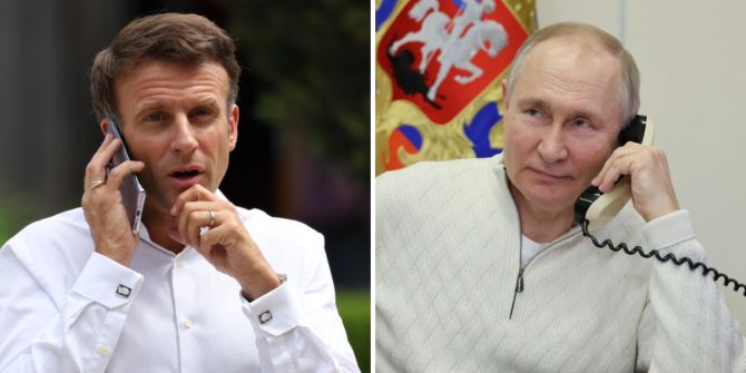 Emmanuel Macron Wladimir Putin