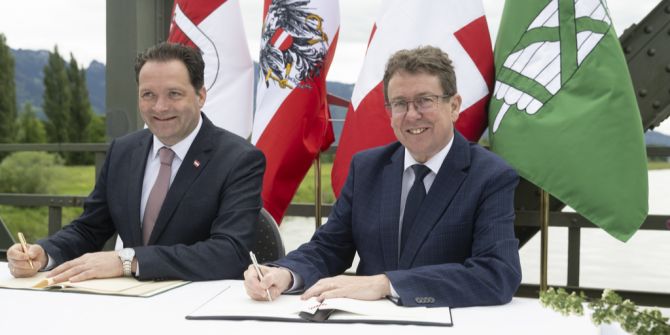Norbert Totschnig und Albert Rösti