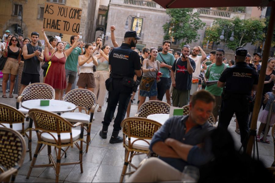 Ein Türsteher wurde in Mallorca verhaftet. (Symbolbild)