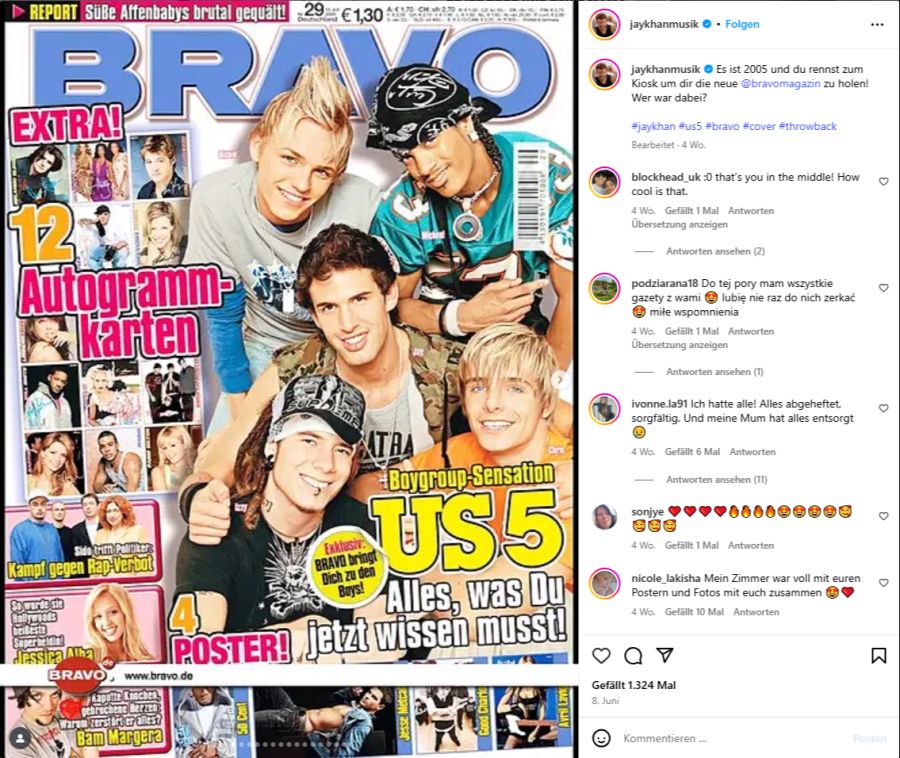 Lou Pearlman machte auch die Boyband US5 gross-