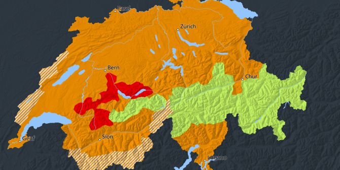Bund Gefahrenkarte Gewitter