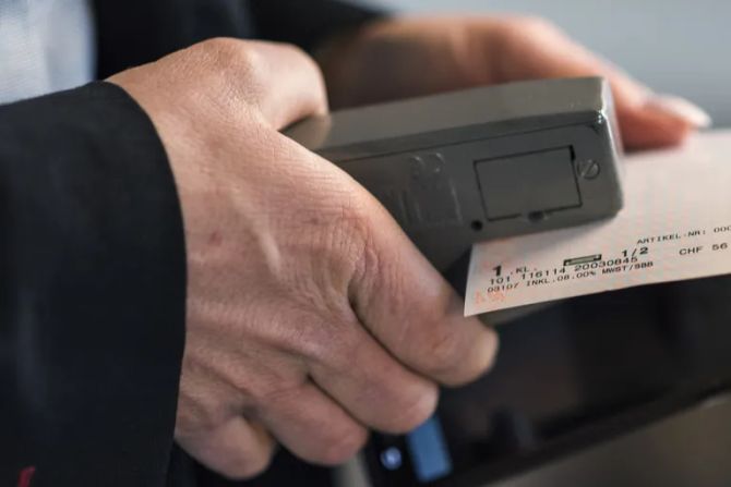 SBB Zug Ticket Kontrolle