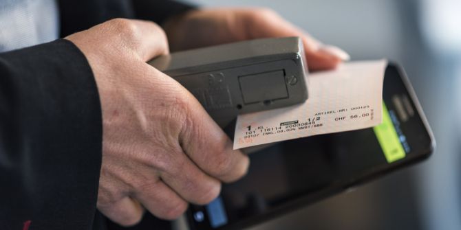 SBB Zug Ticket Kontrolle