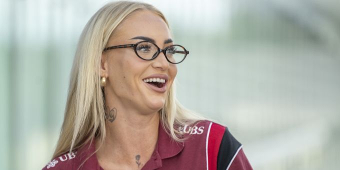 Alisha Lehmann spricht vor der WEURO 2025 über ihre Rolle im Team. Alisha Lehmann WEURO 2025
