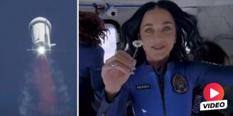 «Fake» - Verschwörer gehen nach Space-Flug auf Katy Perry los «Fake» - Verschwörer gehen nach Space-Flug auf Katy Perry los