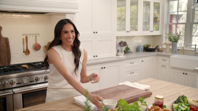 Meghan Markle brachte im März ihre Netflix-Kochshow heraus. Meghan Markle