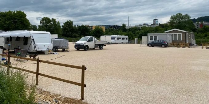 Der Standplatz in Füllinsdorf BL ist für drei Jahre garantiert. fahrende im Baselbiet