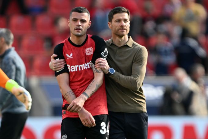Granit Xhaka ist Alonsos verlängerter Arm auf dem Spielfeld. Granit Xhaka