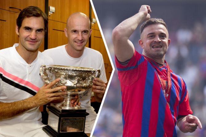 FC Basel Roger FEderer