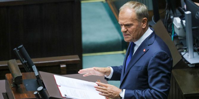 Polens Regierungschef Tusk stellt Vertrauensfrage im Parlament
