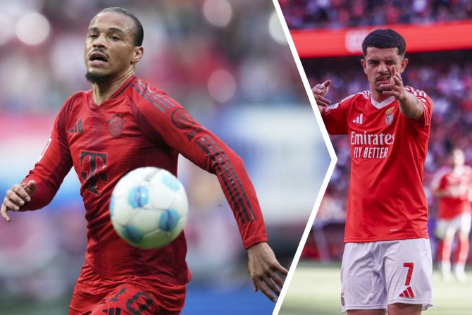 Sané Bayern Amdouni Benfica